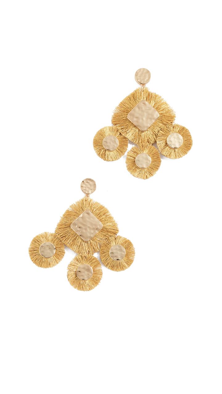 Baublebar Fringe Chandelier Earrings