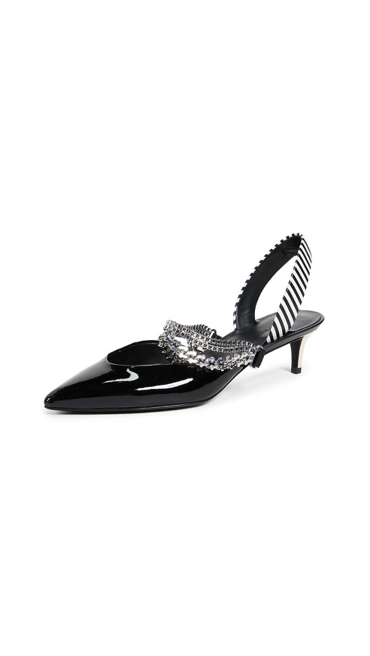 Self Portrait Kitty Slingback Heels