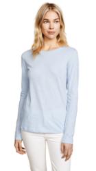Vince Long Sleeve Slub Crew Neck Tee