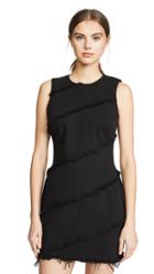 Denim X Alexander Wang Diagonal Seamed Dress