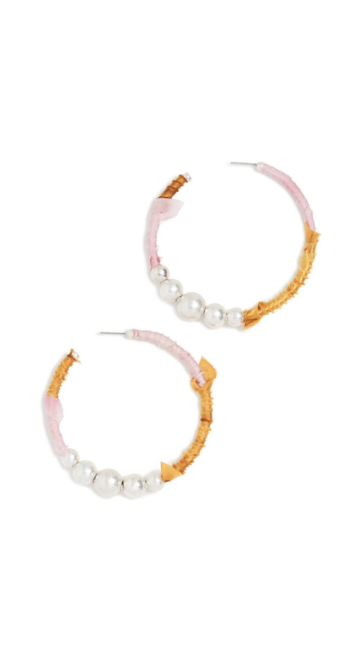 Dannijo Kapowski Hoop Earrings