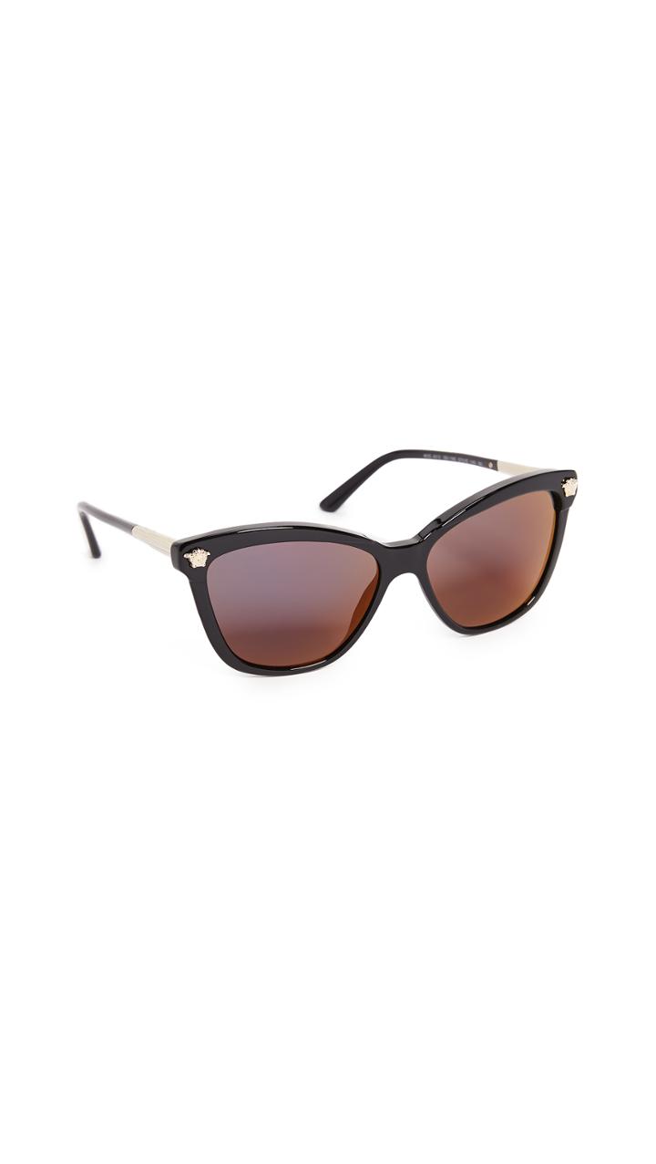 Versace Cat Eye Mirrored Sunglasses