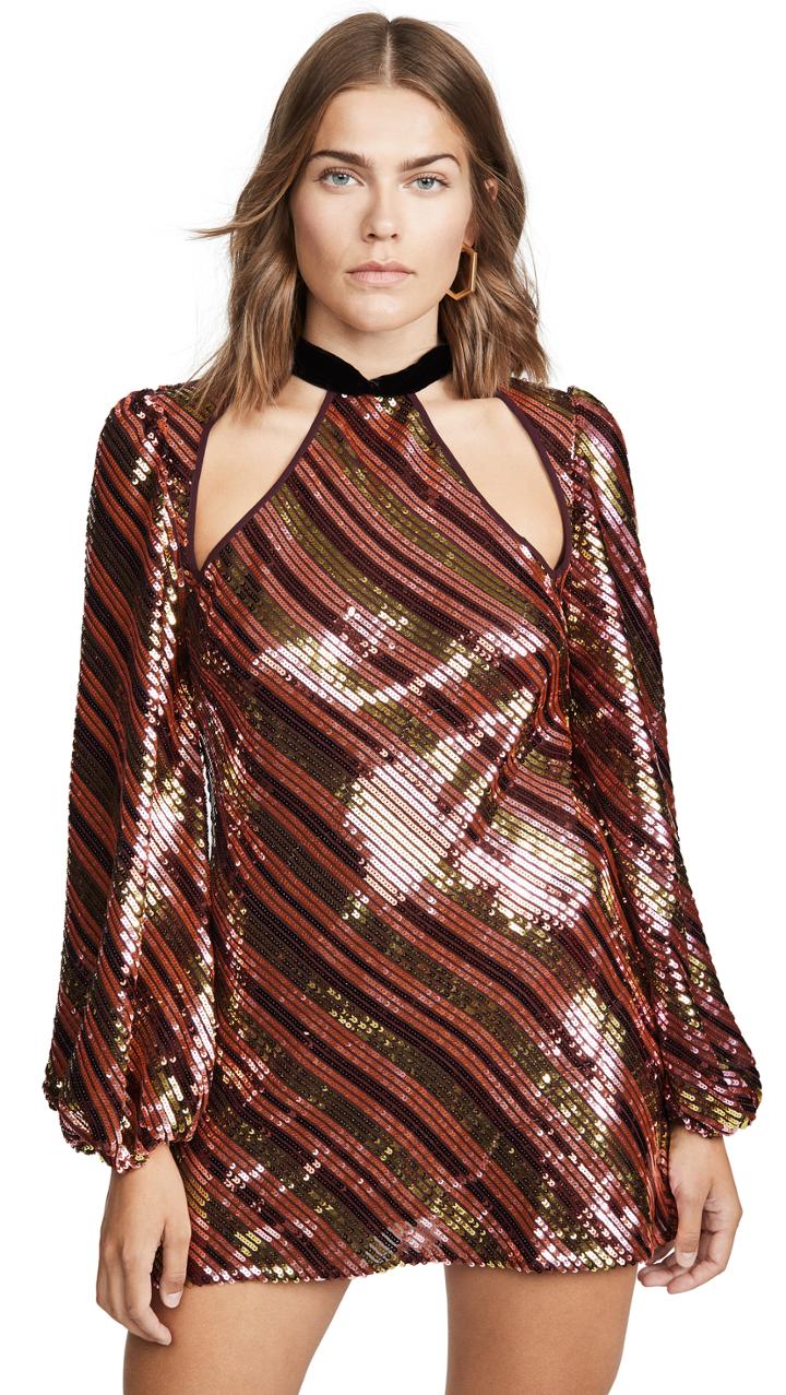 Rixo Harriet Sequin Dress