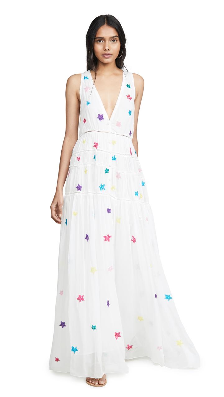 Rococo Sand Sleeveless Star Dress