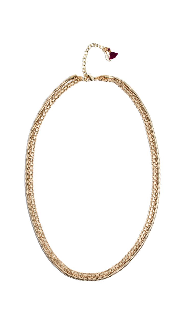 Shashi Zafira Layered Necklace