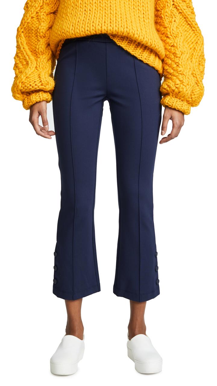 Tory Sport Ponte Bell Flare Pants