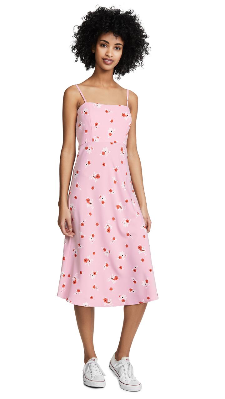 Re:named Re: Named Brenda Floral Midi Dress