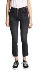 Mcguire Denim Slim Jeans With Exposed Zippers
