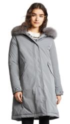 Woolrich W S City Parka With Fur Trim