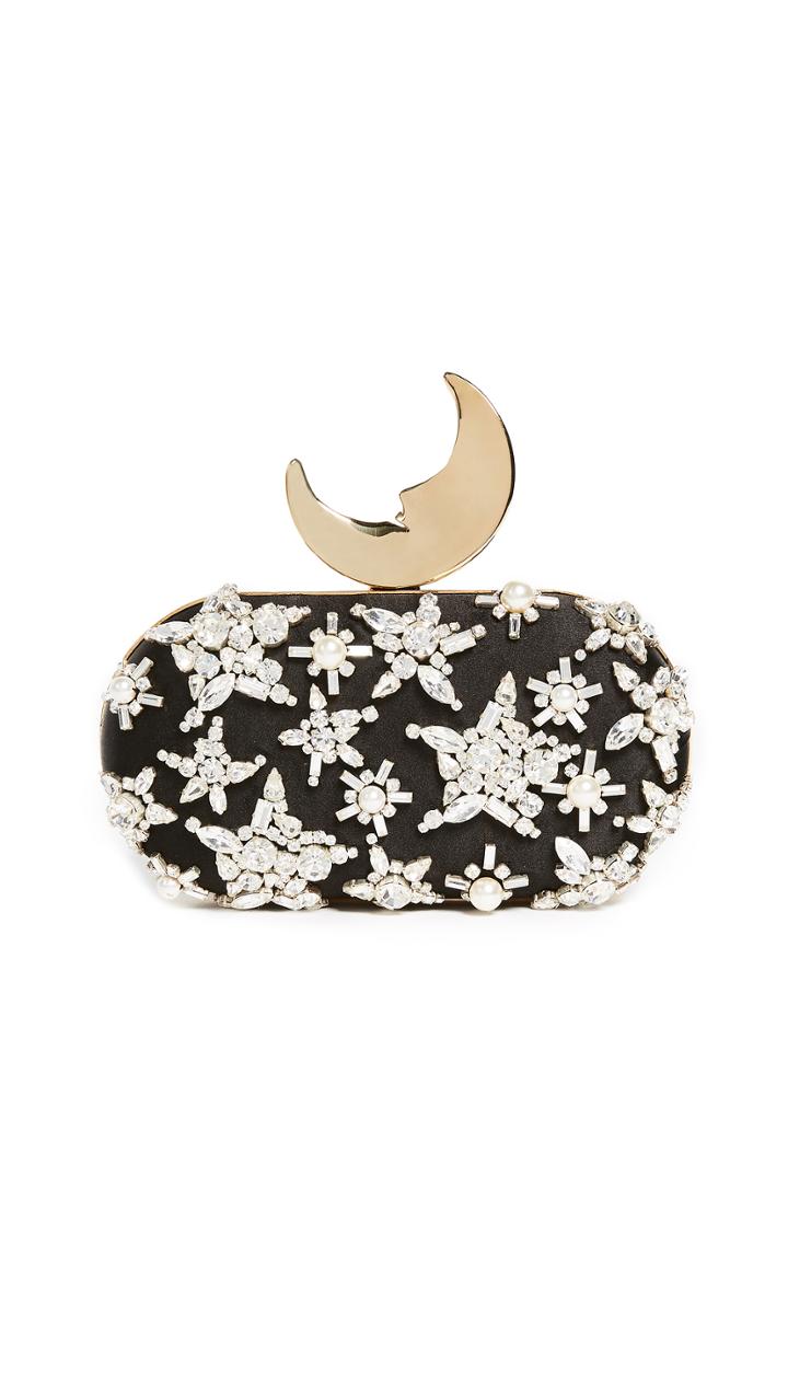 Benedetta Bruzziches Smiling Moon Clutch