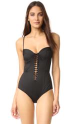 Ella Moss Sheer Dot One Piece