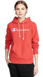 Champion Premium Reverse Weave Big Script Hooded Sweatshirt