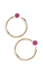 Marc Jacobs Bubbly Large Hoops