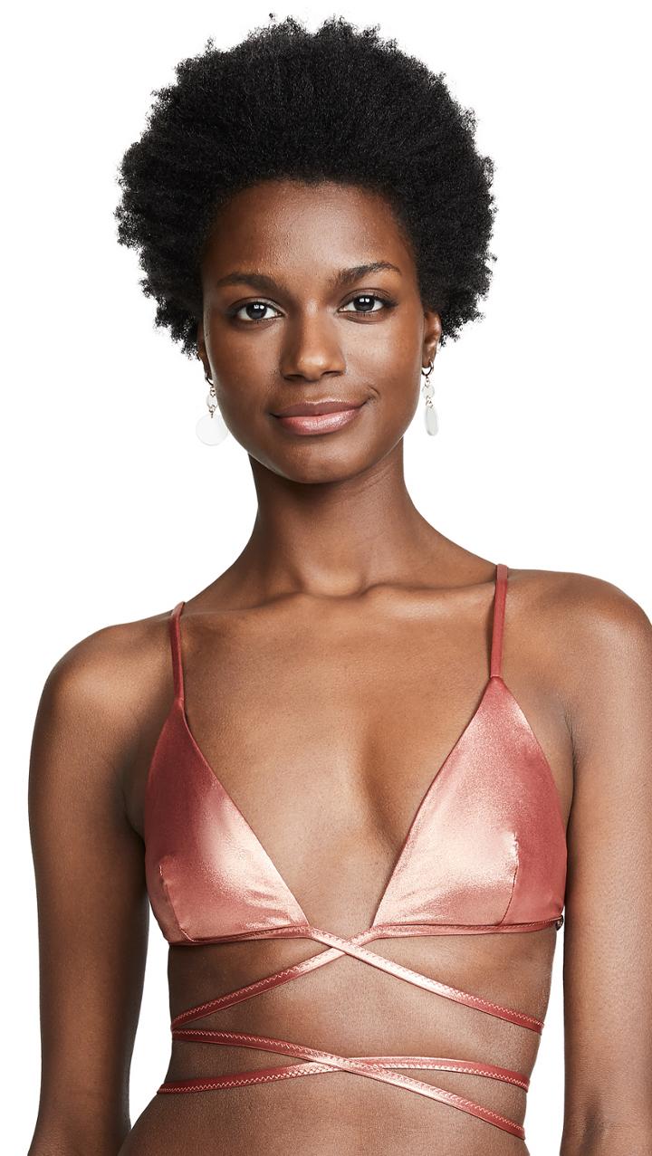 Moschino Triangle Wrap Top