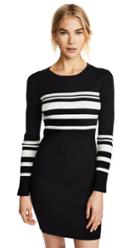 English Factory Striped Top With Contrast Ruffle