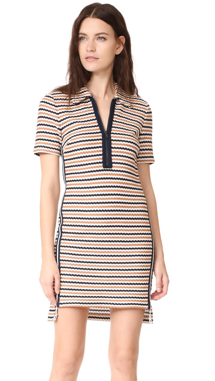 Veronica Beard Shay Polo Neck Dress