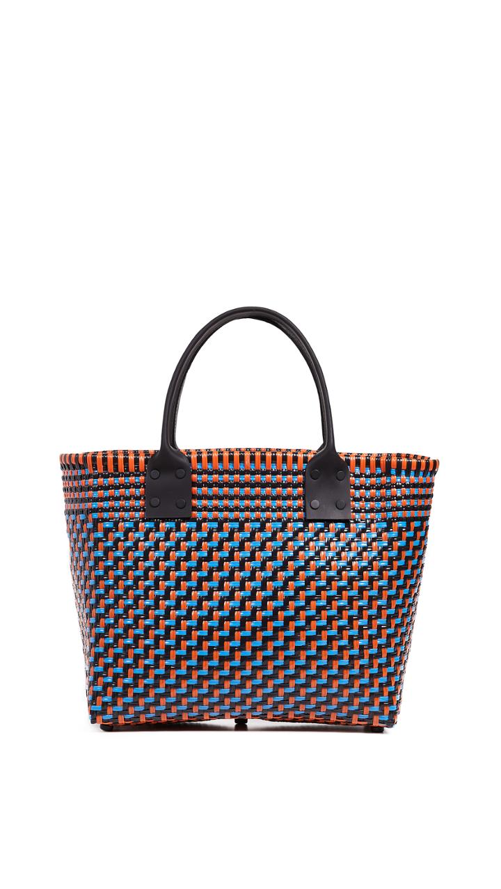 Truss Medium Tote With Leather Handle