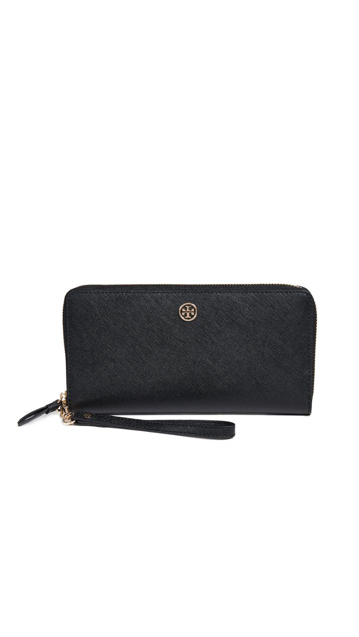 Tory Burch Robinson Passport Continental Wallet