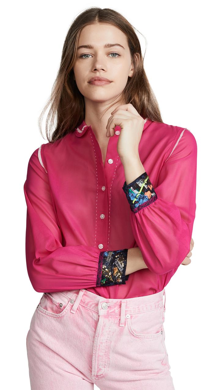 Kolor Collared Button Down Shirt