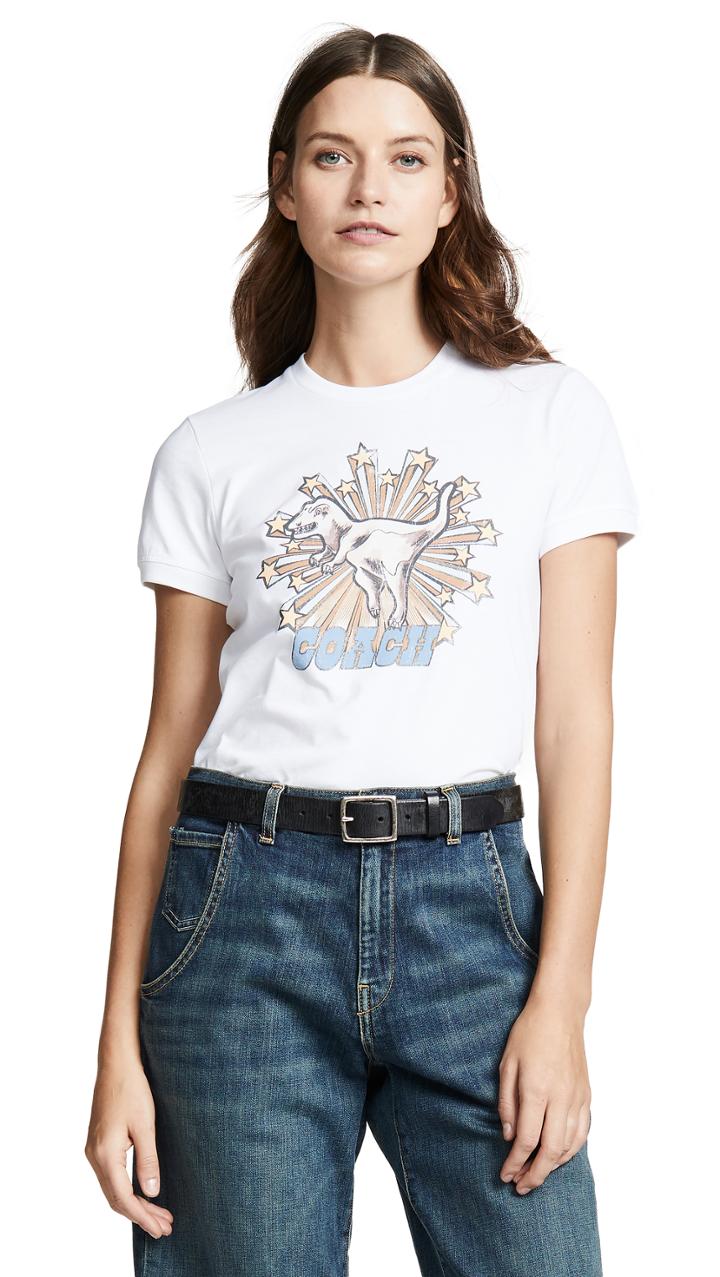 Coach 1941 Rexy Star T Shirt