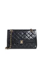 What Goes Around Comes Around Chanel Black Paris Ltd 10 Shoulder Bag 