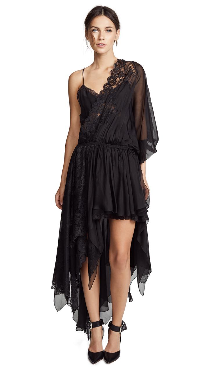 Faith Connexion One Shoulder Lace Dress