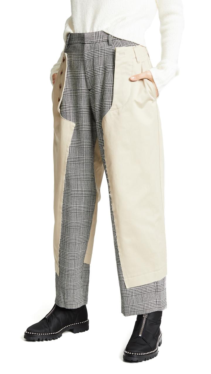 Kolor Two Tone Trousers
