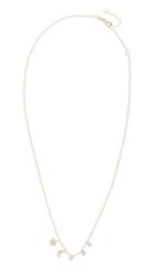 Meira T Moon And Stars Diamond Necklace