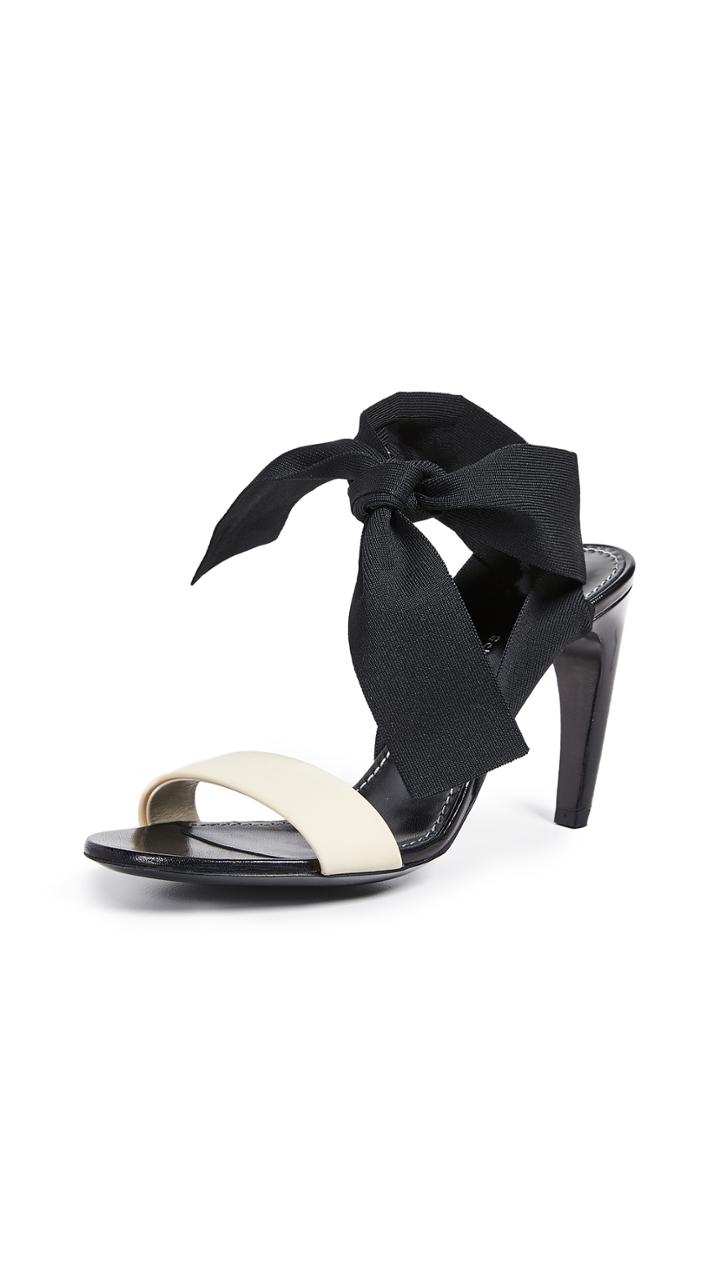Proenza Schouler Knit Strap Sandals