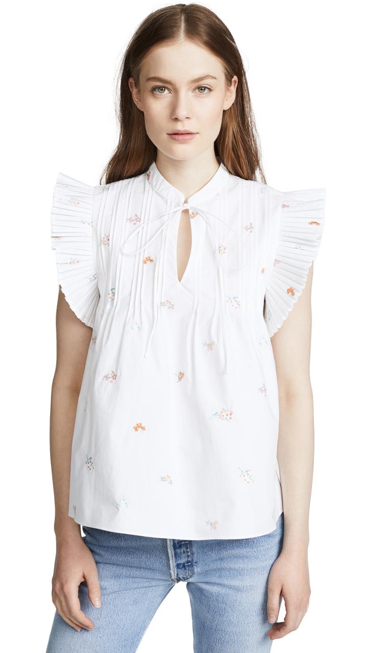 Rhie Darci Plise Shirt