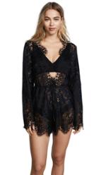 For Love Lemons Olympia Lace Romper