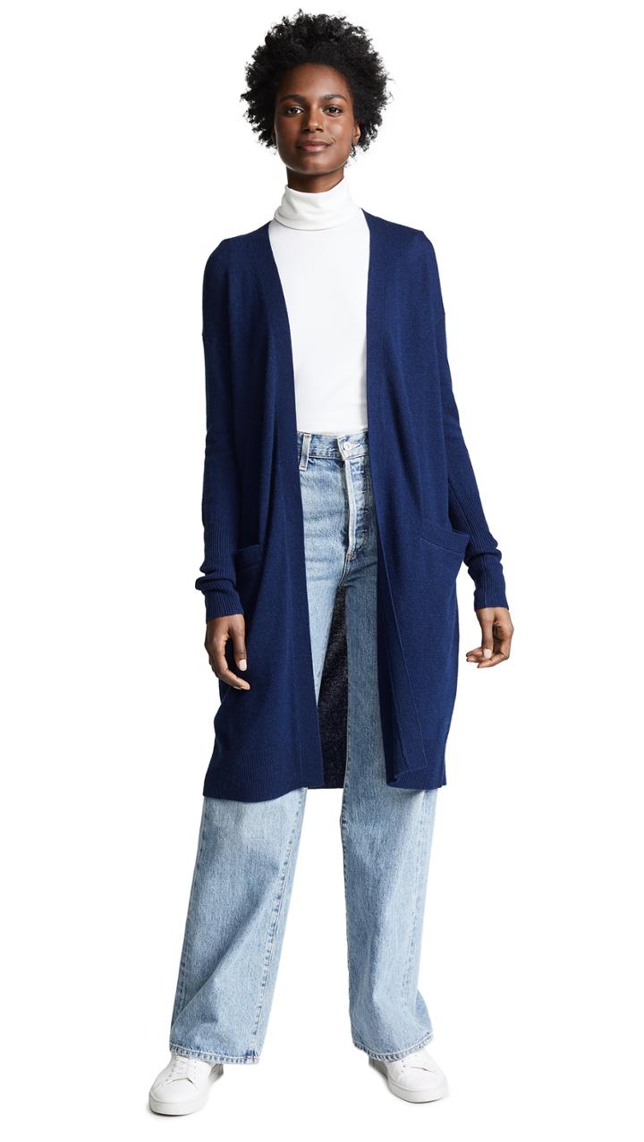 Theory Lightweight Cashmere Cardigan
