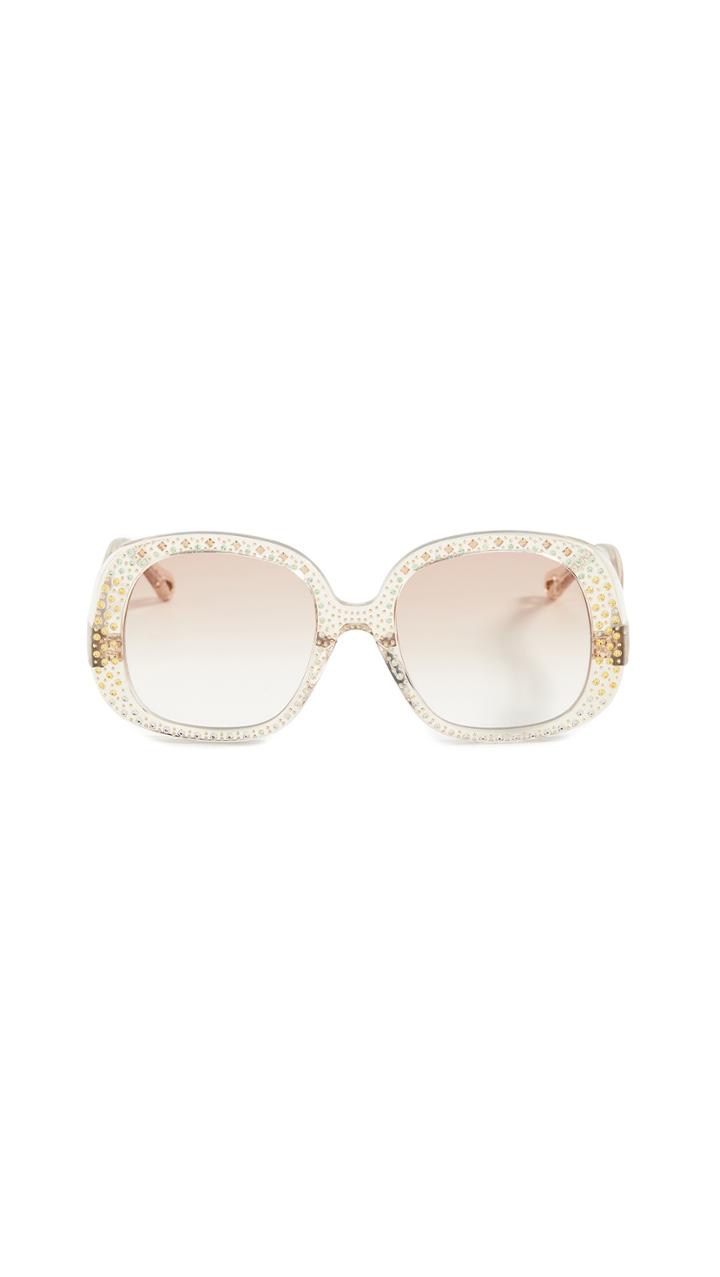 Chloe Chiara Crystal Sunglasses