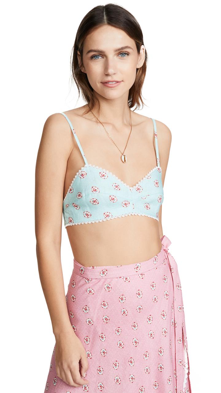 Miguelina Printed Bralette