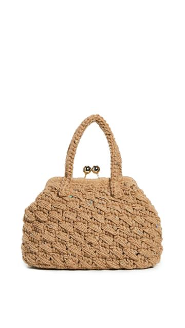 Caterina Bertini Woven A Frame Bag