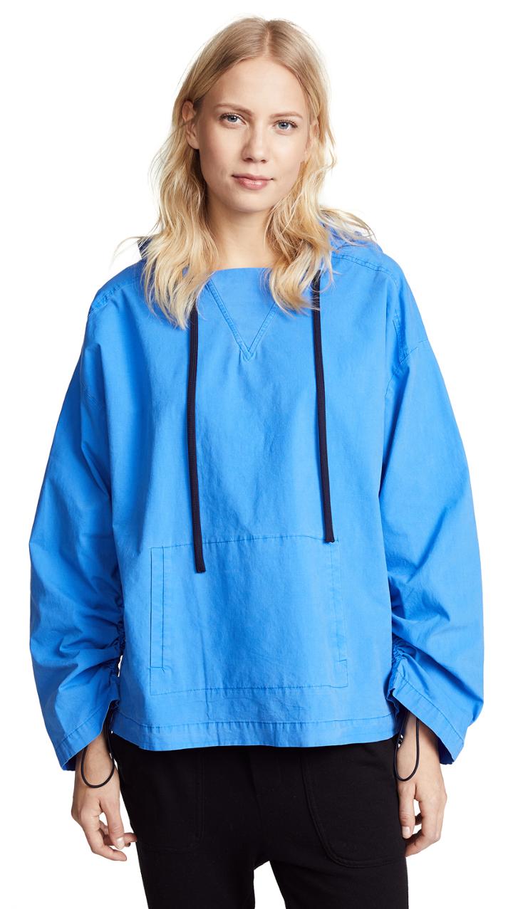 Frame Cinched Wind Breaker