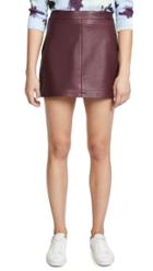 Cupcakes And Cashmere Marrie Leather Skirt