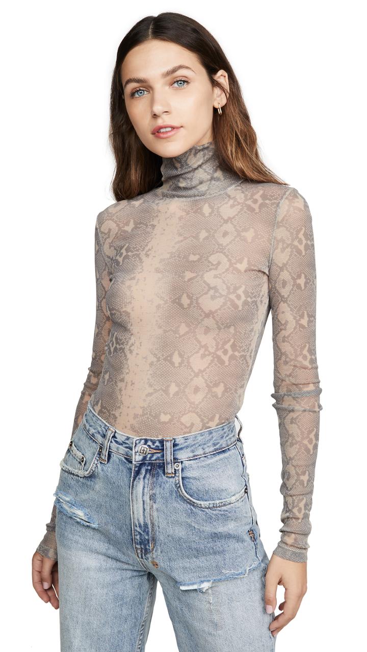 Ksubi Viper Turtleneck Top