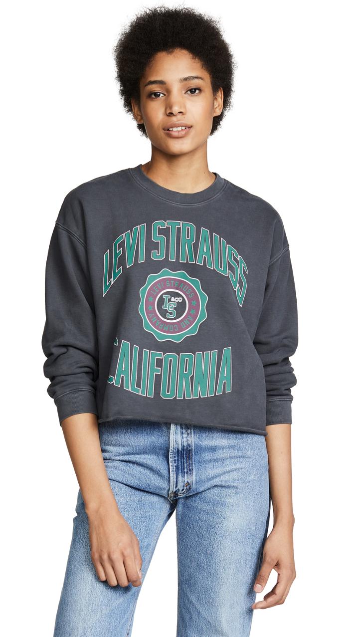 Levi S Graphic Raw Cut Sweatshirt