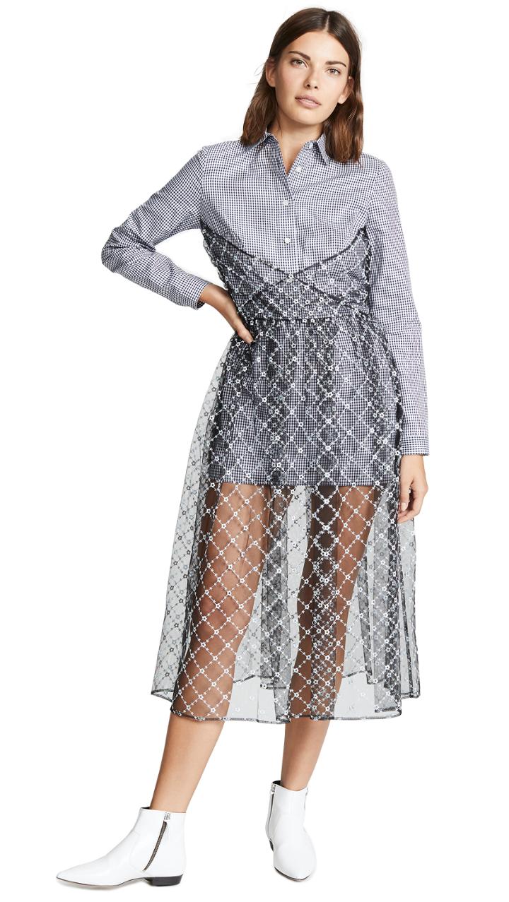 Sandy Liang Mousse Dress