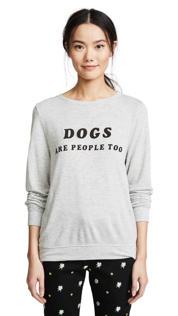Wildfox Daisy Wallpaper Sweatshirt