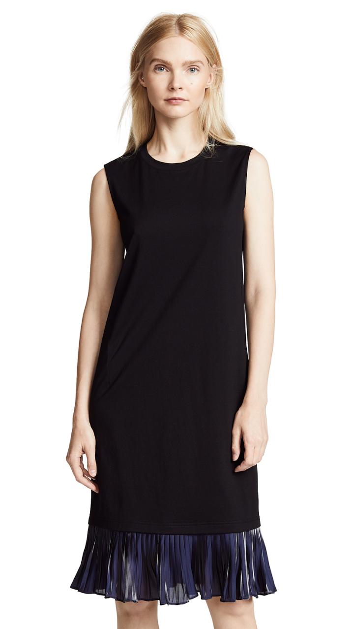 Rhie Tank Dress With Peplum Hem