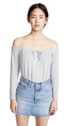 Bb Dakota Hacci Off The Shoulder Sweatshirt