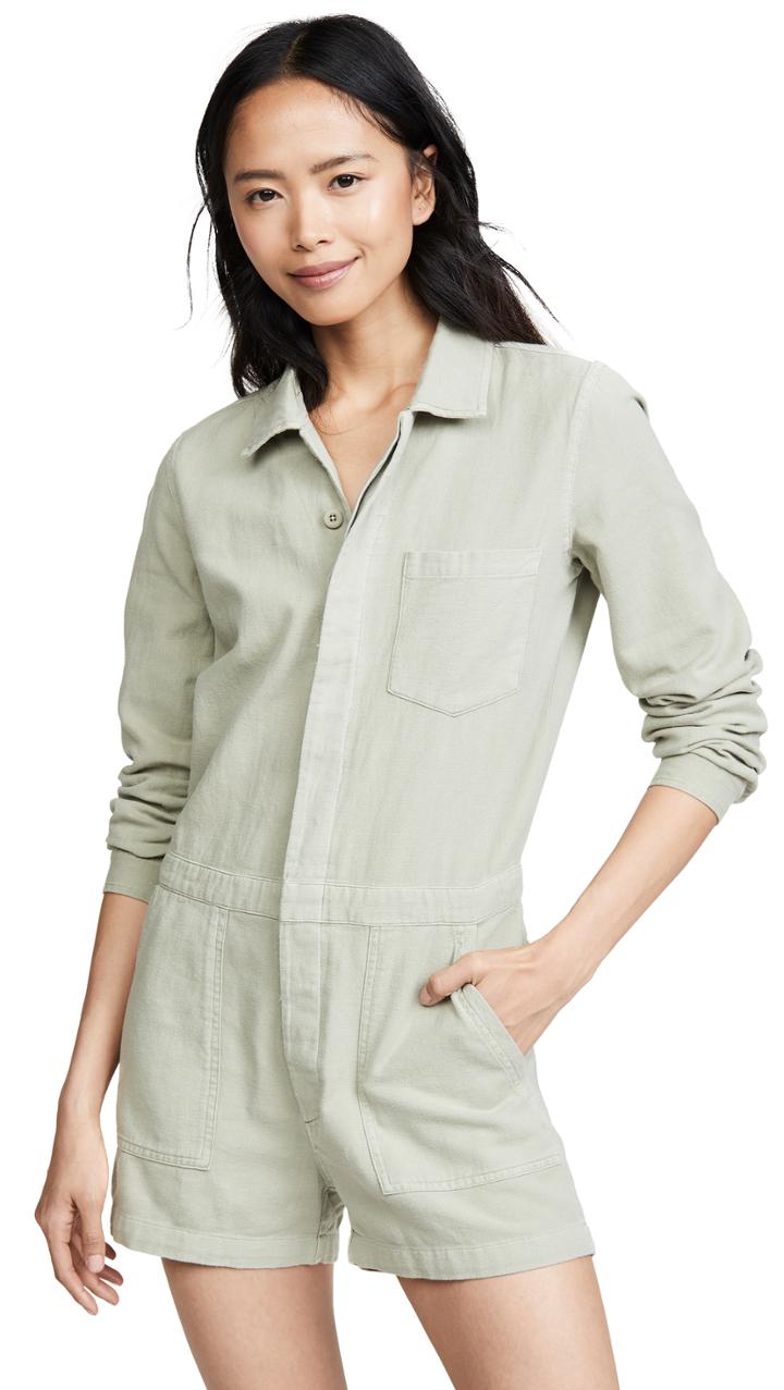 Monrow Long Sleeve Romper