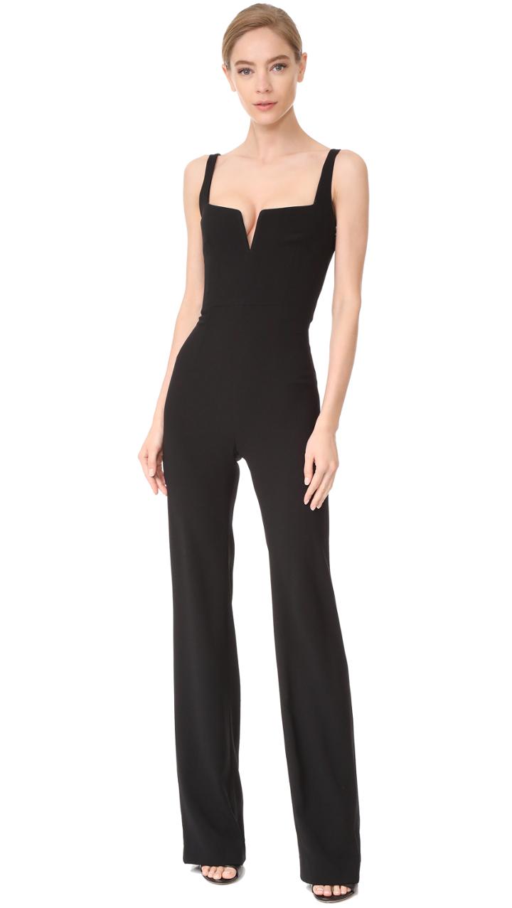 Galvan London Signature Corset Jumpsuit