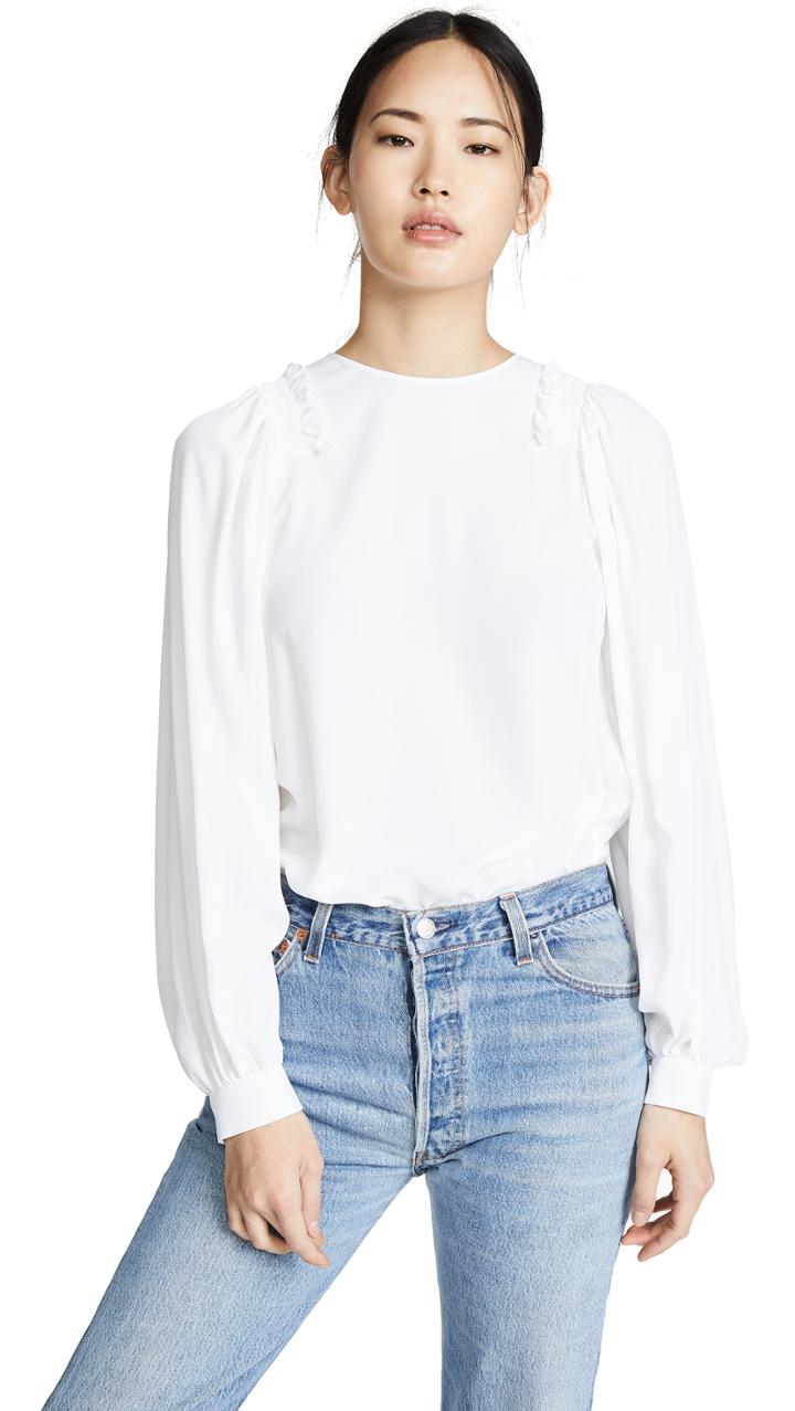 No 21 Balloon Sleeve Shirt