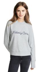 Nobody Denim Nobody Cares Favoutire Sweatshirt