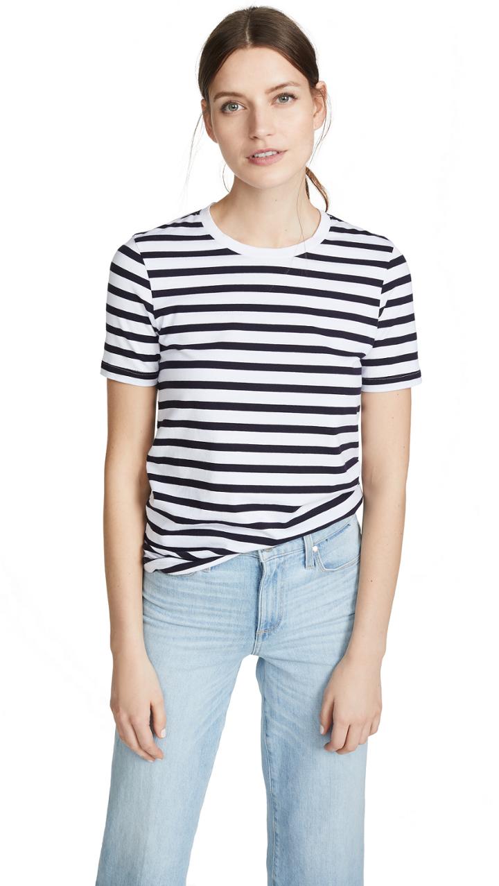 Ag Gray Boy Fitted Crew Neck