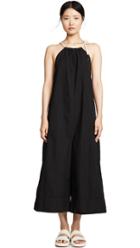 Bassike Cotton Gathered Jumpsuit