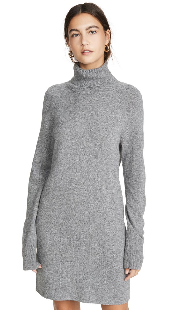 Veronica Beard Saranac Turtleneck Mini Dress